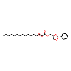 Hexadecanoic acid, (2-phenyl-1,3-dioxolan-4-yl)methyl ester, cis- (9CI)