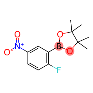 4-Fluoro-3-(4,4,5,5-tetramethyl-1,3,2-dioxaborolan-2-yl)nitrobenzene