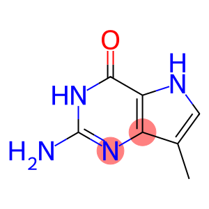 4H-Pyrrolo[3,2-d]pyrimidin-4-one,2-amino-1,5-dihydro-7-methyl-(9CI)