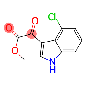 Methyl (4-chloro-1H-indol-3-yl)-oxo-acetate