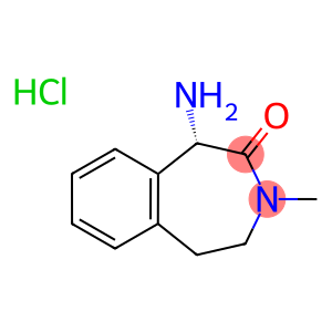 (S)-1-amino-3-methyl-4,5-dihydro-1H-benzo[d]azepin-2(3H)-one hydrochloride