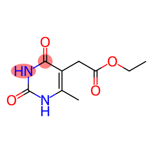5-Pyrimidineacetic acid, 1,2,3,4-tetrahydro-6-methyl-2,4-dioxo-, ethyl ester