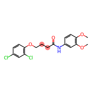 4-(2,4-dichlorophenoxy)-N-(3,4-dimethoxyphenyl)butanamide