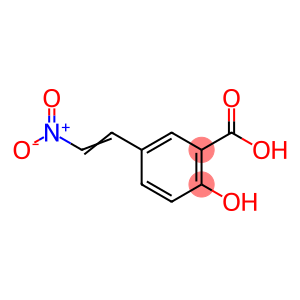 (E) -2-羟基-5-(2-硝基乙烯基)苯甲酸