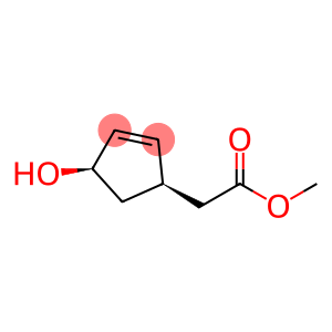 Methyl 2-[(1R,4R)-4-hydroxycyclopent-2-en-1-yl]acetate