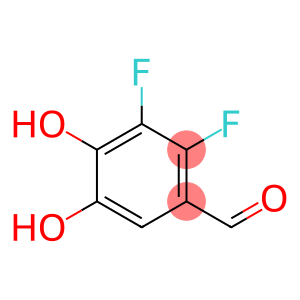 Benzaldehyde,  2,3-difluoro-4,5-dihydroxy-