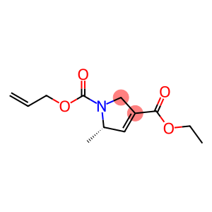 1H-Pyrrole-1,3-dicarboxylic  acid,2,5-dihydro-5-methyl-,3-ethyl  1-(2-propen-1-yl)  ester,(5S)-