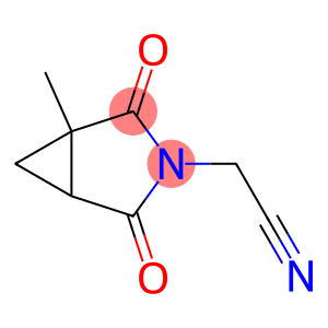3-Azabicyclo[3.1.0]hexane-3-acetonitrile,1-methyl-2,4-dioxo-(9CI)