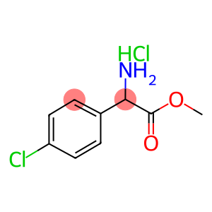 1-(4-CHLOROPHENYL)-2-METHOXY-2-OXO-1-ETHANAMINIUM CHLORIDE