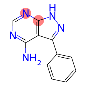 1H-Pyrazolo[3,4-d]pyrimidin-4-amine, 3-phenyl-