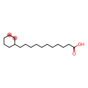 omega-cyclohexylundecanoic acid