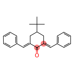 2,6-dibenzylidene-4-tert-butylcyclohexanone