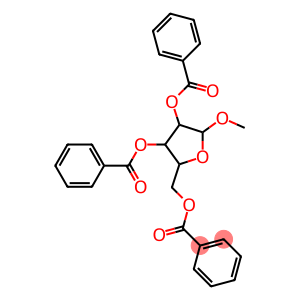 methyl ±-L-arabinofuranoside 2,3,5-tri-O-benzoate