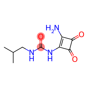 Urea, N-(2-amino-3,4-dioxo-1-cyclobuten-1-yl)-N-(2-methylpropyl)- (9CI)