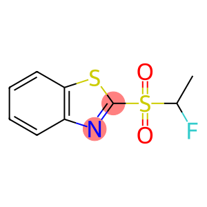 Benzothiazole, 2-[(1-fluoroethyl)sulfonyl]-