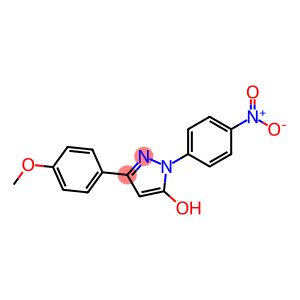 3-(4-甲氧苯基)-1-(4-硝基苯基)-1H-吡唑-5-醇