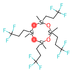 2,4,6,8-tetramethyl-2,4,6,8-tetrakis(3,3,3-trifluoropropyl)cyclotetrasiloxane