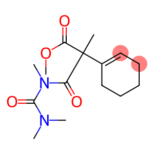 1-Cyclohexene-1-acetic acid, α-[[[(dimethylamino)carbonyl]methylamino]carbonyl]-α-methyl-, methyl ester