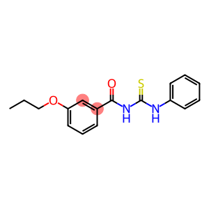 N-phenyl-N'-(3-propoxybenzoyl)thiourea