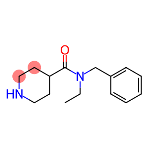 4-Piperidinecarboxamide, N-ethyl-N-(phenylmethyl)-