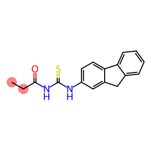 N-(9H-fluoren-2-yl)-N'-propionylthiourea