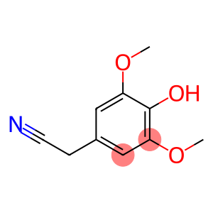 Benzeneacetonitrile, 4-hydroxy-3,5-dimethoxy-