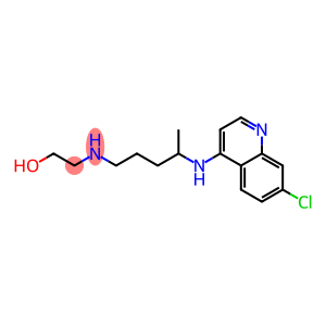 2-[4-[(7-chloroquinolin-4-yl)amino]pentylamino]ethanol