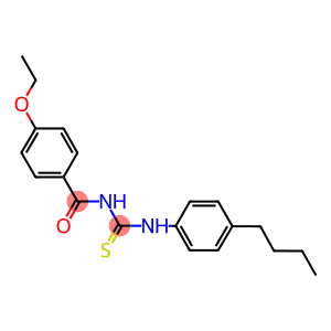 N-(4-butylphenyl)-N'-{[4-(ethyloxy)phenyl]carbonyl}thiourea