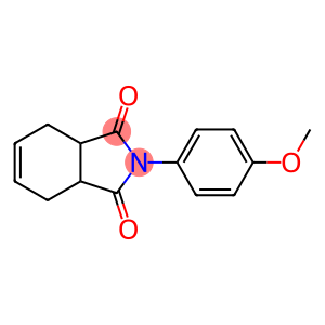 1H-Isoindole-1,3(2H)-dione, 3a,4,7,7a-tetrahydro-2-(4-methoxyphenyl)-