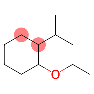Cyclohexane, 1-ethoxy-2-(1-methylethyl)- (9CI)