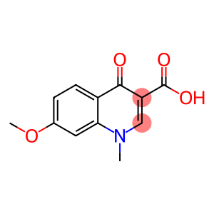 3-Quinolinecarboxylic acid, 1,4-dihydro-7-methoxy-1-methyl-4-oxo-
