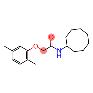 N-cyclooctyl-2-(2,5-dimethylphenoxy)acetamide