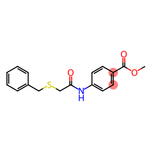 methyl 4-{[(benzylsulfanyl)acetyl]amino}benzoate