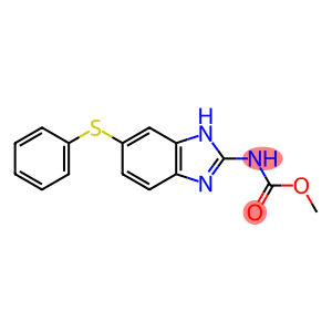 methyl [6-(phenylsulfanyl)-1H-benzimidazol-2-yl]carbamate