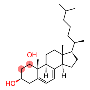 Cholesta-5,7-diene-1,3-diol, (1α,3β)-