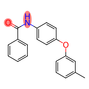 N-[4-(3-methylphenoxy)phenyl]benzamide