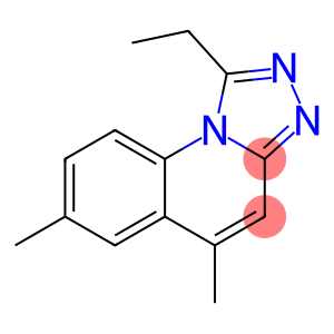 [1,2,4]Triazolo[4,3-a]quinoline,1-ethyl-5,7-dimethyl-(9CI)