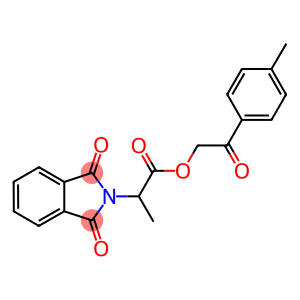 2-(4-methylphenyl)-2-oxoethyl 2-(1,3-dioxo-1,3-dihydro-2H-isoindol-2-yl)propanoate