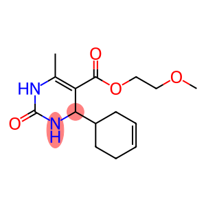 5-Pyrimidinecarboxylicacid,4-(3-cyclohexen-1-yl)-1,2,3,4-tetrahydro-6-methyl-2-oxo-,2-methoxyethylester(9CI)