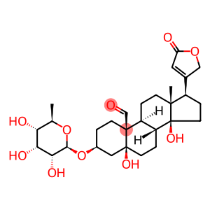 3β-[(6-Deoxy-β-D-allopyranosyl)oxy]-5,14-dihydroxy-19-oxo-5β-card-20(22)-enolide