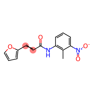 (2E)-3-(furan-2-yl)-N-(2-methyl-3-nitrophenyl)prop-2-enamide