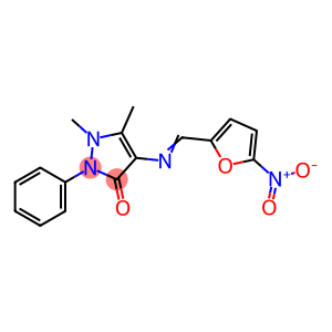4-(5-Nitrofurfurylideneamino)antipyrine