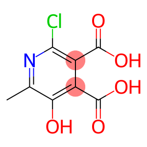 3,4-Pyridinedicarboxylic  acid,  2-chloro-5-hydroxy-6-methyl-