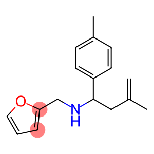 FURAN-2-YLMETHYL-(3-METHYL-1-P-TOLYL-BUT-3-ENYL)-AMINE