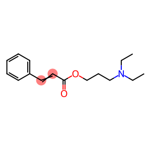 3-(diethylamino)propyl cinnamate