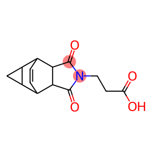 3-(1,3-Dioxooctahydro-4,6-ethenocyclopropa-[f]isoindol-2(1H)-yl)propanoic acid