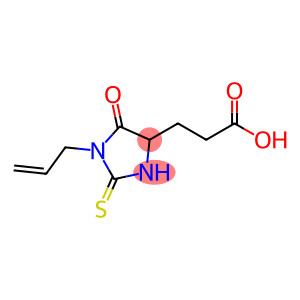 3-(5-oxo-1-prop-2-enyl-2-sulfanylideneimidazolidin-4-yl)propanoic acid