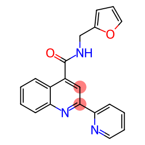 N-(furan-2-ylmethyl)-2-(pyridin-2-yl)quinoline-4-carboxamide