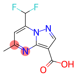 7-(二氟甲基)-5-甲基吡唑并[1,5-a]嘧啶-3-羧酸