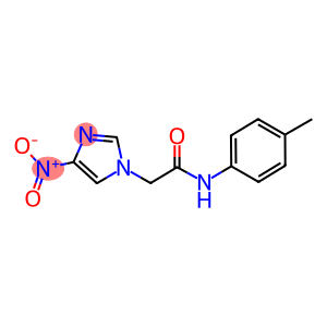 2-{4-nitro-1H-imidazol-1-yl}-N-(4-methylphenyl)acetamide